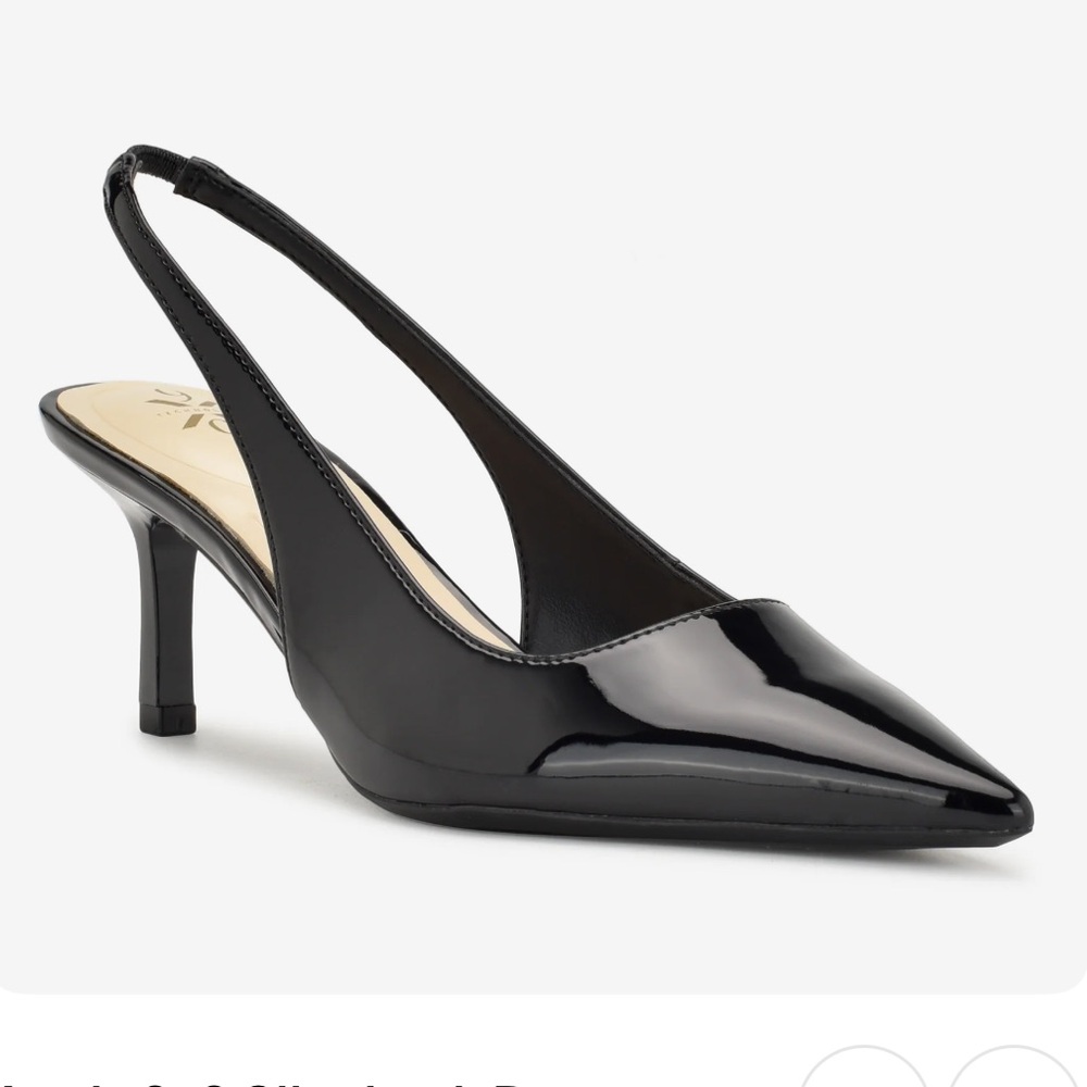 NINE WEST sling back pumps - Picture 2 of 7